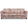 Eker 3-seters sofa i blomsterstoff - Eden Parrot Terracotta