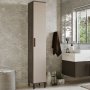 Vogue skap 3 - Brun/antrasitt