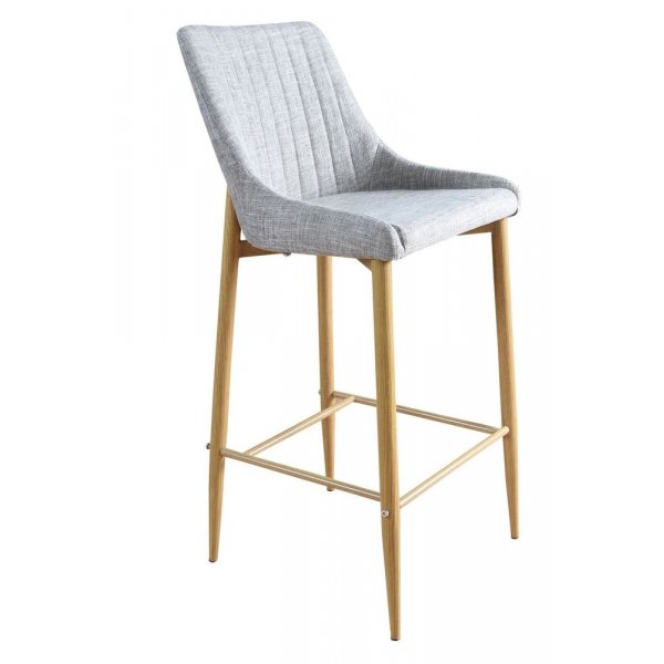 Barstol Argon - Eikimitation / Grbeige