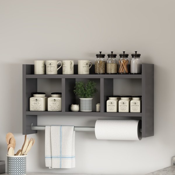 Asya vegghylle antrasitt Asya vegghylle antrasitt